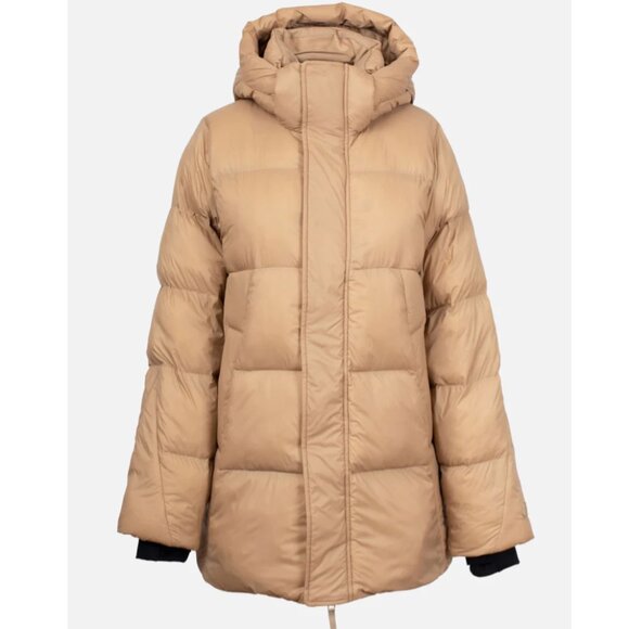 Halfdays Tan Puffer Jacket - Picture 2 of 15
